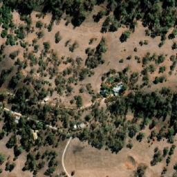 Satellite imagery of Calton Hill, AU