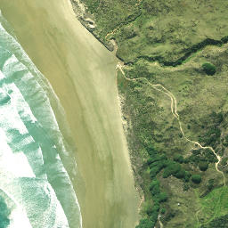 Satellite imagery of Taurangatira Pa, NZ