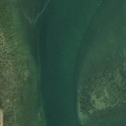 Satellite imagery of Flat Point, NZ