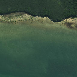 Satellite imagery of Flat Point, NZ