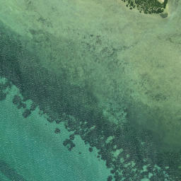 Satellite imagery of Parengarenga Pa, NZ