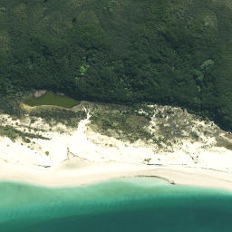 Satellite imagery of Ngamaru Point, NZ