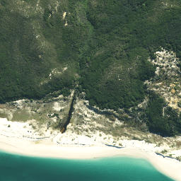 Satellite imagery of Ngamaru Point, NZ