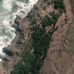 Satellite imagery of Punta Sirena, CL
