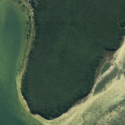 Satellite imagery of Ngakapua Point, NZ