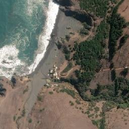 Satellite imagery of Punta Sirena, CL