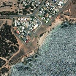 Satellite imagery of Point Warna, AU
