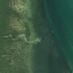 Satellite imagery of Oriatou Point, NZ