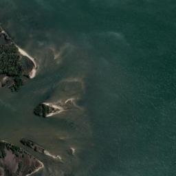 Satellite imagery of Yangar Point, AU
