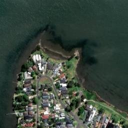 Satellite imagery of Yangar Point, AU