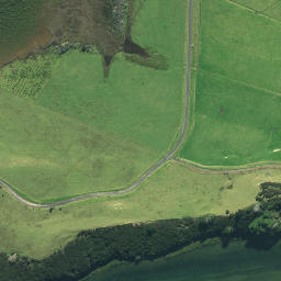 Satellite imagery of Te Mingia Point, NZ