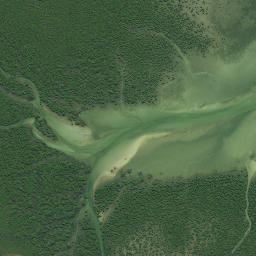 Satellite imagery of Te Mingia Point, NZ