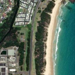 Satellite imagery of Barrack Point, AU