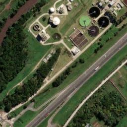 Satellite imagery of Buenos Aires Radio Rivadavia AM Broadcasting Mast, AR