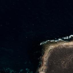 Satellite imagery of Seal Rock, AU