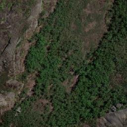 Satellite imagery of Bates Peak, AU