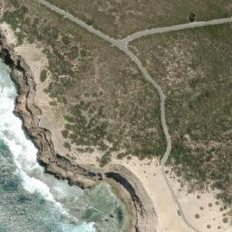 Satellite imagery of Point Avoid, AU