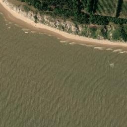 Satellite imagery of Punta de San Gregorio, UY