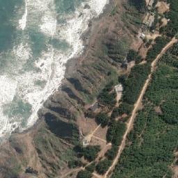 Satellite imagery of Punta Boyeruca, CL