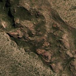 Satellite imagery of Cerro Colorado, AR