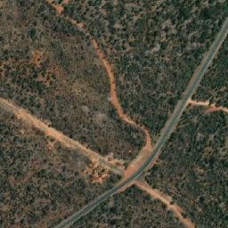 Satellite imagery of Red Hill, AU