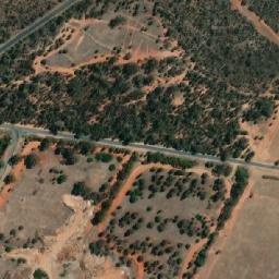 Satellite imagery of Red Hill, AU