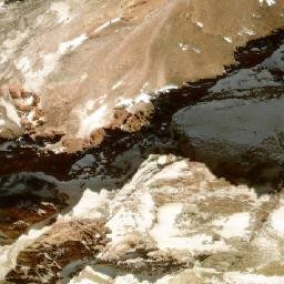 Satellite imagery of Cerro Sosneado, AR