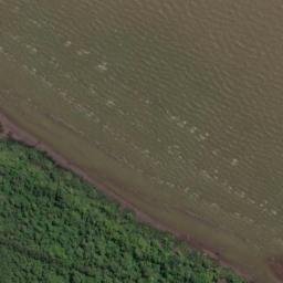 Satellite imagery of Punta Colorada, AR