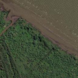 Satellite imagery of Punta Colorada, AR