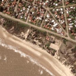 Satellite imagery of Punta Corralito, UY