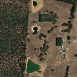 Satellite imagery of Black Snake Hill, AU