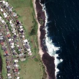 Satellite imagery of Black Head, AU