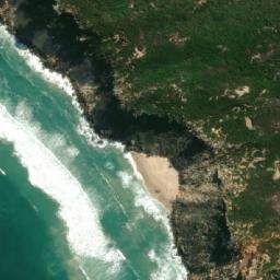 Satellite imagery of Sandy Peak, AU