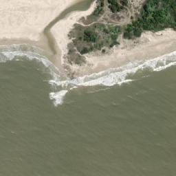Satellite imagery of Punta Piedras de Afilar, UY