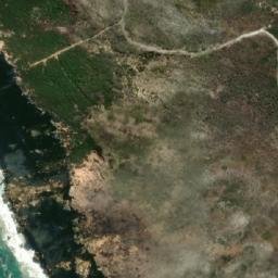 Satellite imagery of Sandy Peak, AU