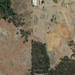 Satellite imagery of Uley Graphite Mine, AU