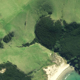Satellite imagery of Farmer Point, NZ