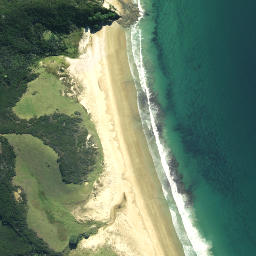 Satellite imagery of Stanley Point, NZ