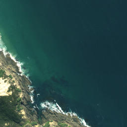 Satellite imagery of Stanley Point, NZ