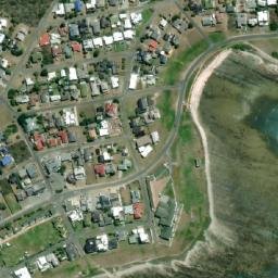 Satellite imagery of Cape Agulhas, ZA