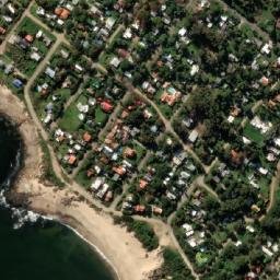 Satellite imagery of Punta Piedras, UY