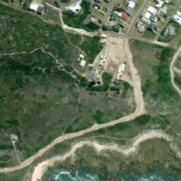 Satellite imagery of Cape Agulhas, ZA
