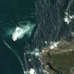 Satellite imagery of Point D’Entrecasteaux, AU