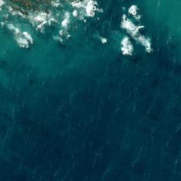 Satellite imagery of Cape Agulhas, ZA