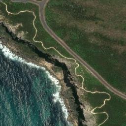 Satellite imagery of Point D’Entrecasteaux, AU