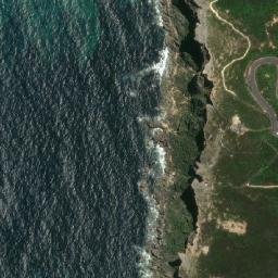 Satellite imagery of Point D’Entrecasteaux, AU