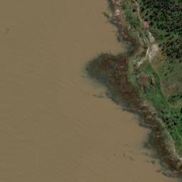 Satellite imagery of Punta San Juan, UY