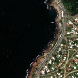 Satellite imagery of Punta Imán, UY