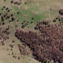 Satellite imagery of Ponds Mountain, AU