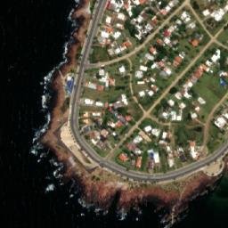 Satellite imagery of Punta Imán, UY